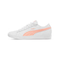 Puma Smash V2 Leather – White/Apricot (Women) - Puma 36520826
