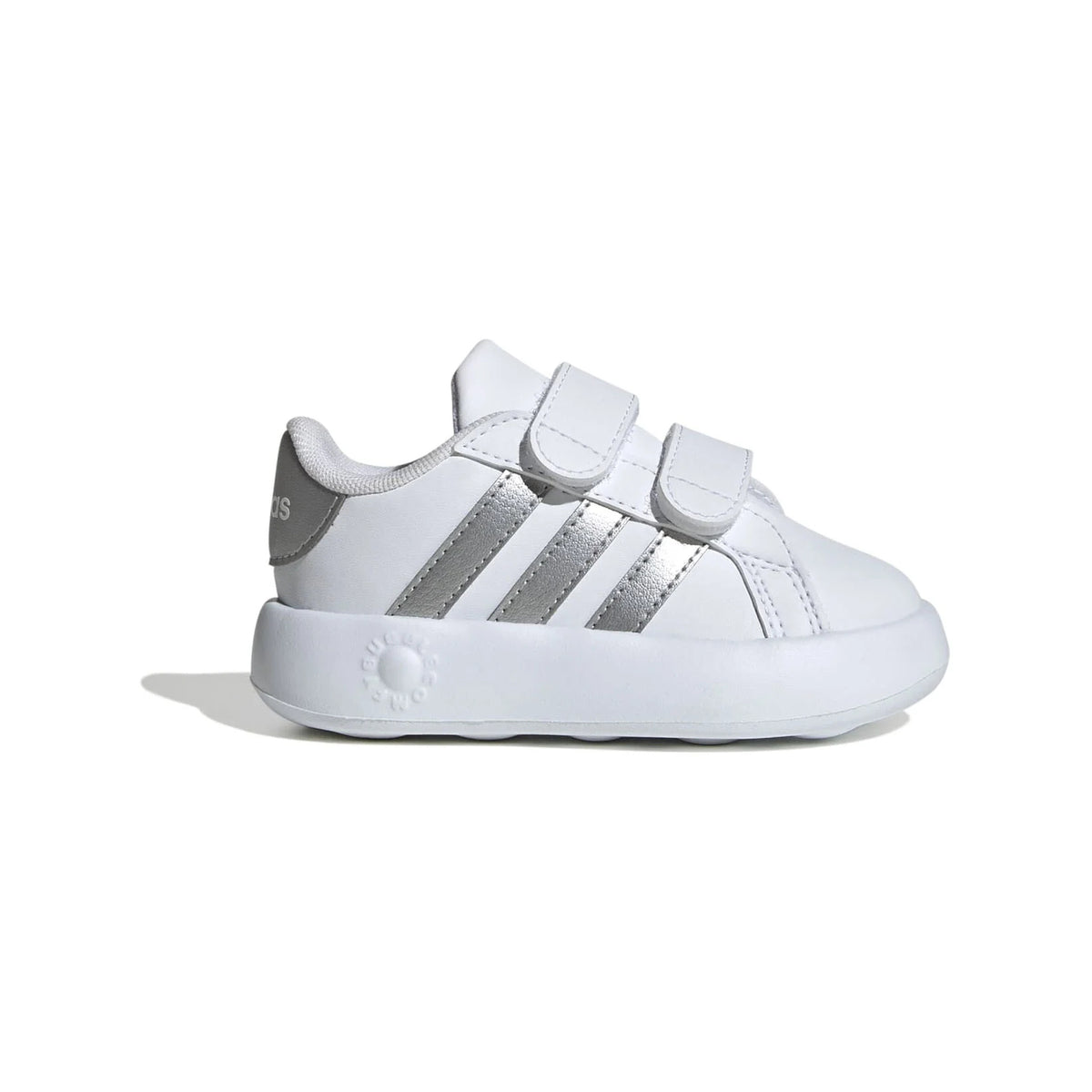 Adidas Grand Court 2.0 CF I ID5274 – Cloud White / Matte Silver / Cloud White