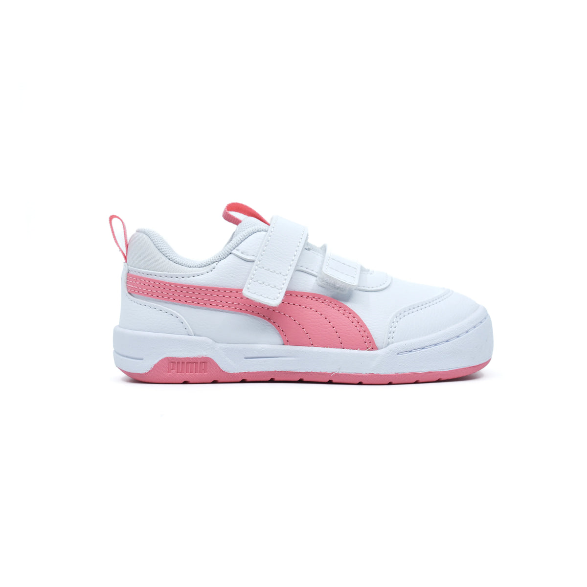 Puma Multiflex SL V – White/Strawberry Pink (Toddler) - Puma 38074117