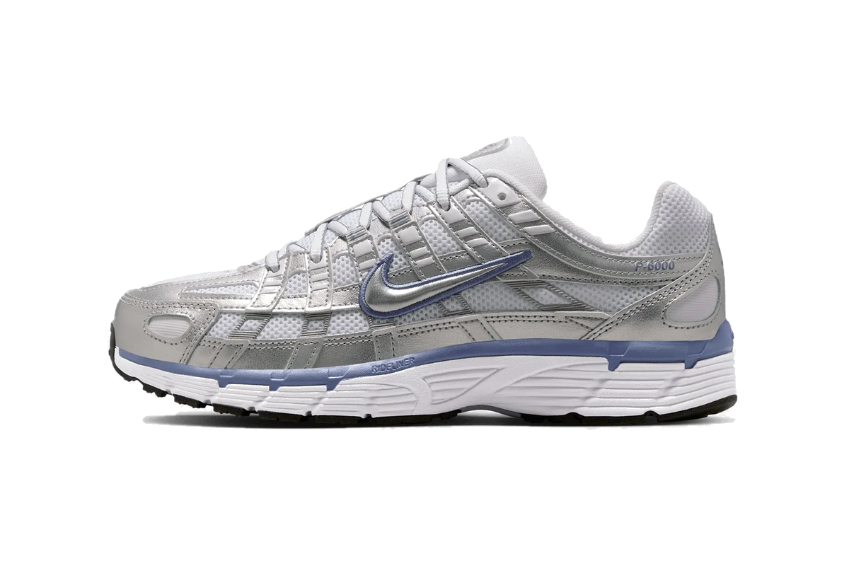Nike P-6000 – Metallic Silver/World Indigo (Women) - Nike BV1021-014