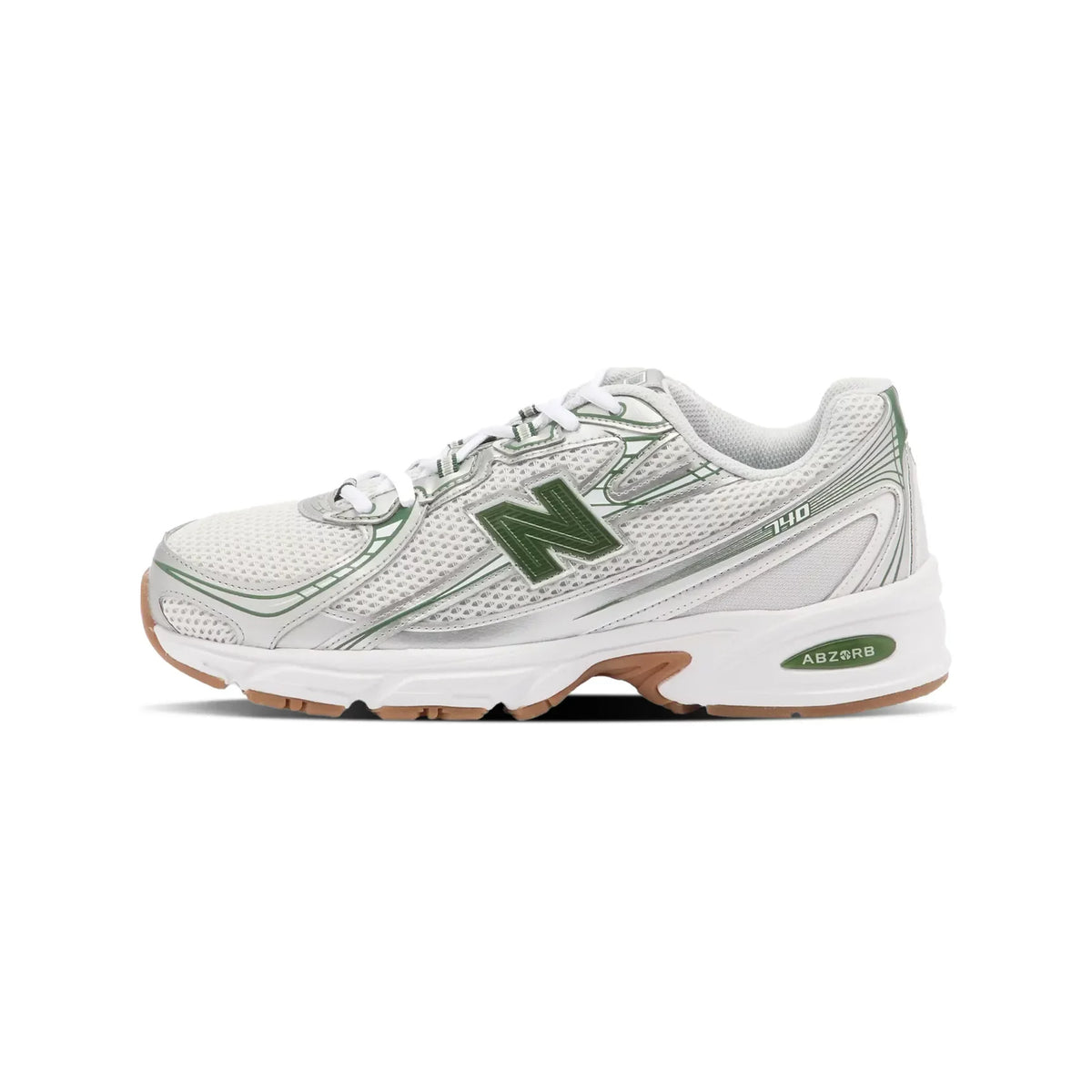 New Balance 740 – Grey Matter/Dark Alpine Green (Unisex) - New Balance U740SF2